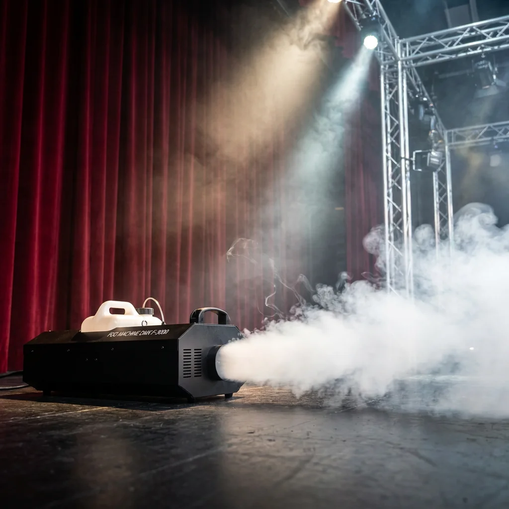 Pro Stage Equipment DJ DMX512/Remote Control 3000W Fog Smoke Machine With 6L Tank 40000 Cuft/Min Output 12CH DMX 40-50s Runtime