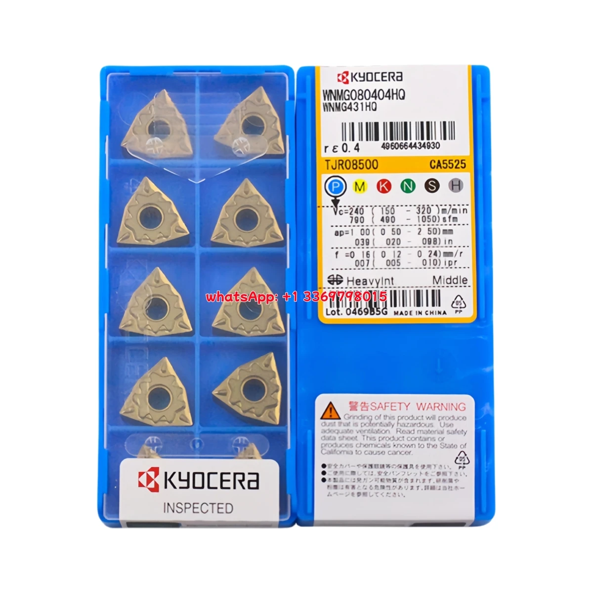 

10pcs 100% Original WNMG WNMG0804 04 08 12 -GT C GC CA025P A66N CA315 CA4504 CA4515 Turning Insert