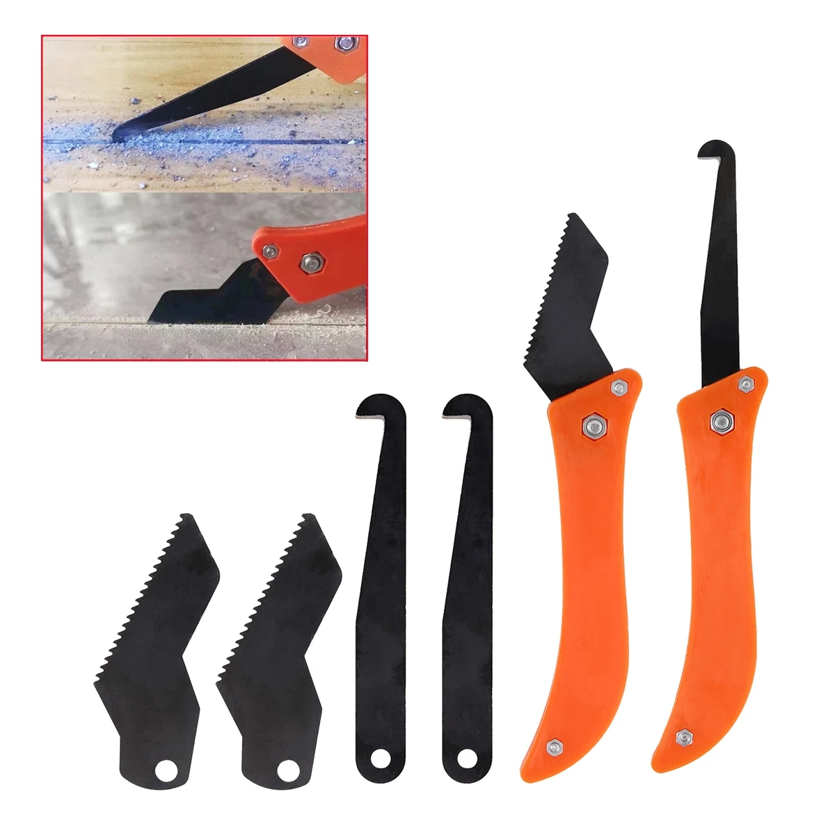 Professional Tile Gap Cleaning Tools Ceramic Tile Gap Repair Hook Knife Cutter Blade Wall Floor Grout Cleaning Removal Scraper