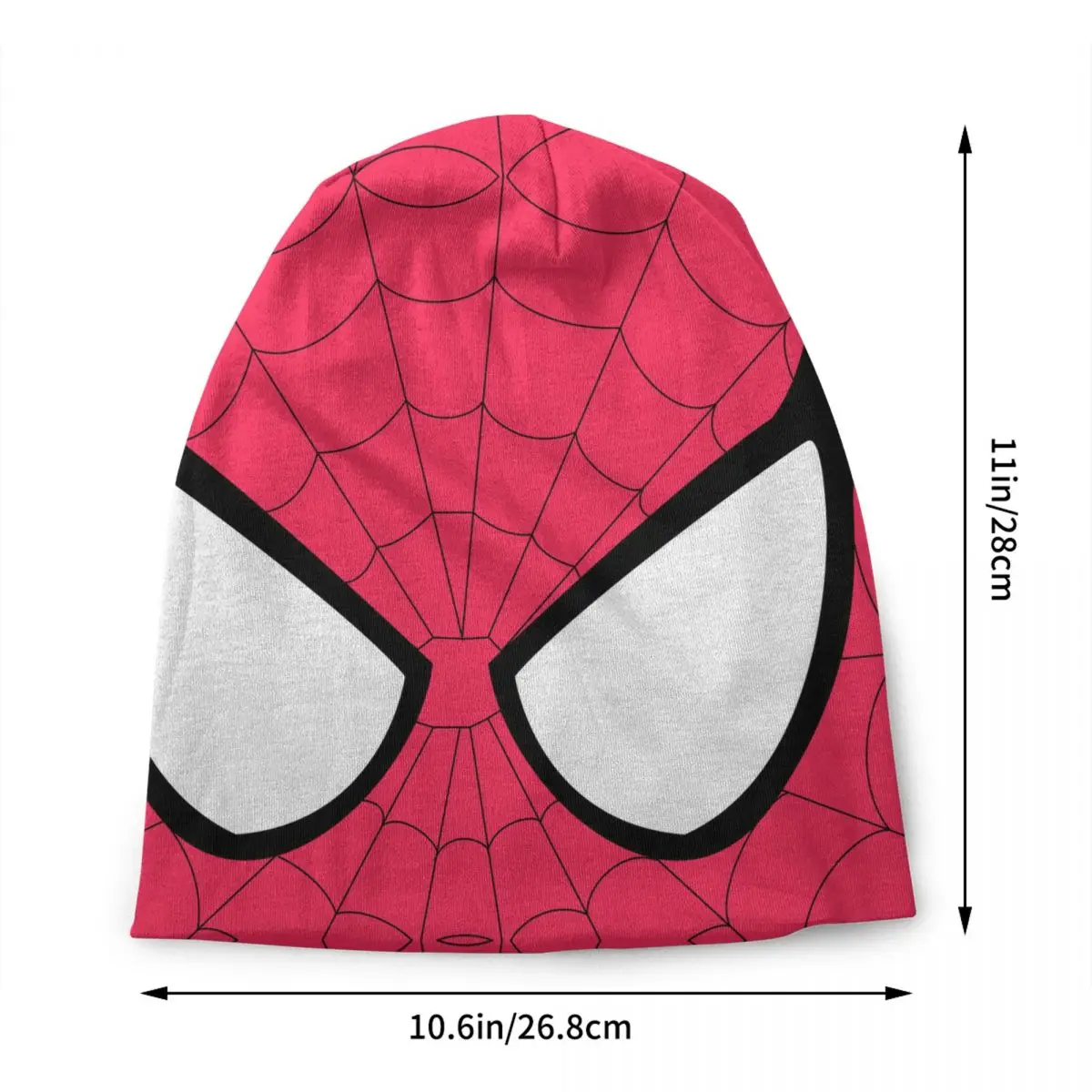 Custom Spider Web Eye Bonnet Hats Cool Knit Hat For Men Women Autumn Winter Warm Spider Man Skullies Beanies Caps