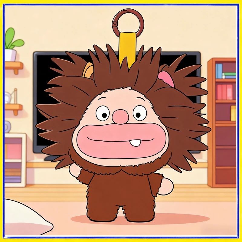 

MINISO Уродливо-милый плюшевый брелок-подвеска, причудливая забавная абстрактная мягкая кукла, аксессуар для сумки, подарок для детей и друзей