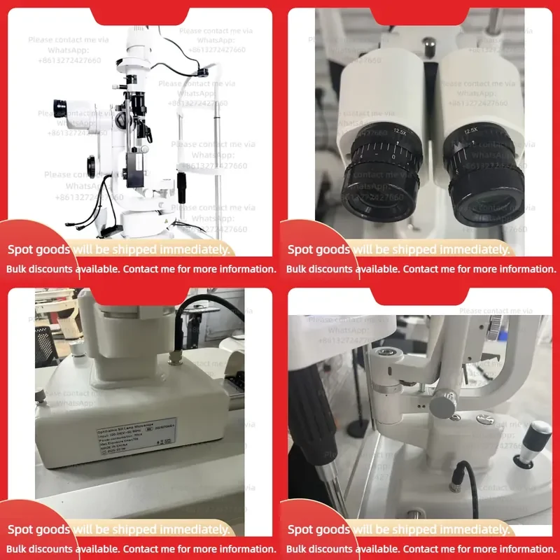 SL-520 New Type Ophthalmic Eye Examination Equipment 5 Step Magnification Optometry Slit Lamp
