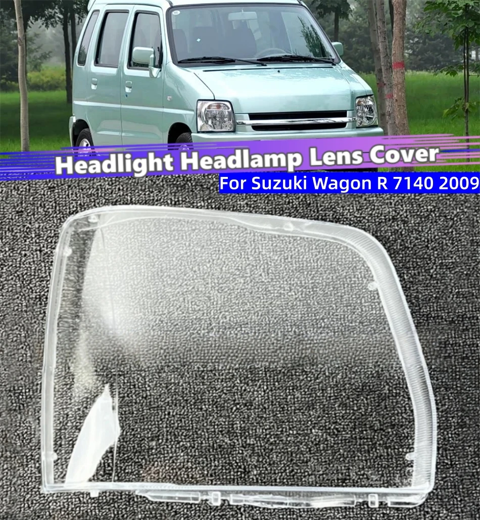 For Suzuki Wagon R 7140 2009 Car Accessories For Cars Front Lamp Glass Glass Cover Car Front Headlight Lens Cover Lights Shell