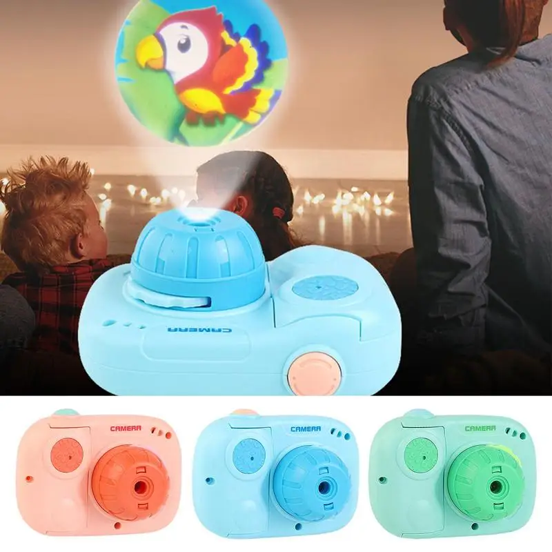 Kids Music Toys Cartoon Camera Projector Toy Early Education Toys Children Sensory Toys For Enhances Fine Motor Skills