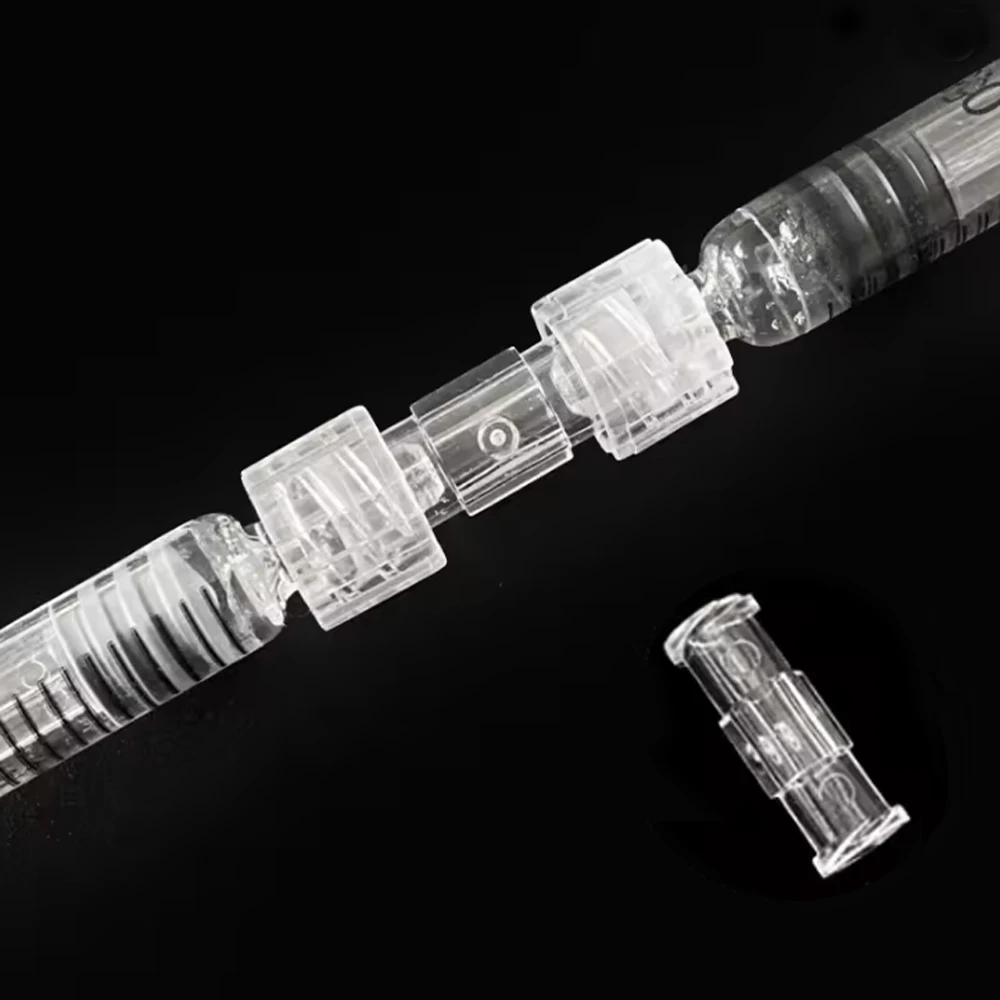 Hot Sale Thread Syringe Coupler Connector Female Luer Lock Sterile Individual Packaging Syringe Connection