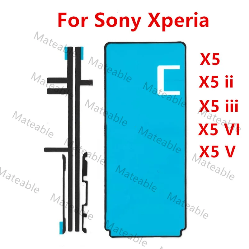 

Xperia5 X5 5ii 5iii 5V For Sony Xperia 5 ii iii iv v vi Battery Back Cover Adhesive LCD Sticker Glue Waterproof Double Tape