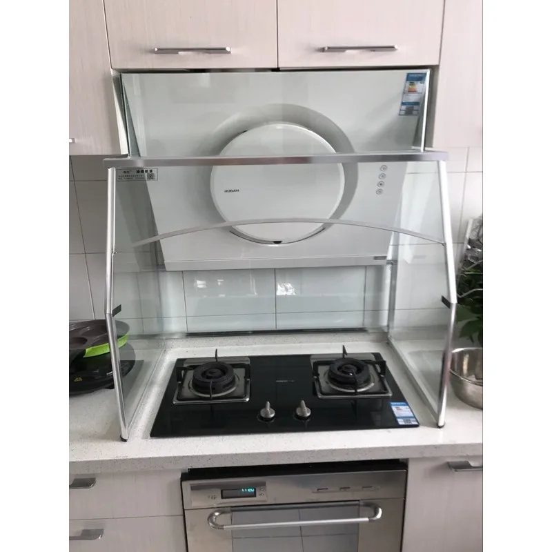 

Range hood rack Range hood glass cover, oil baffle, oil fume baffle, kitchen hood decorative cover