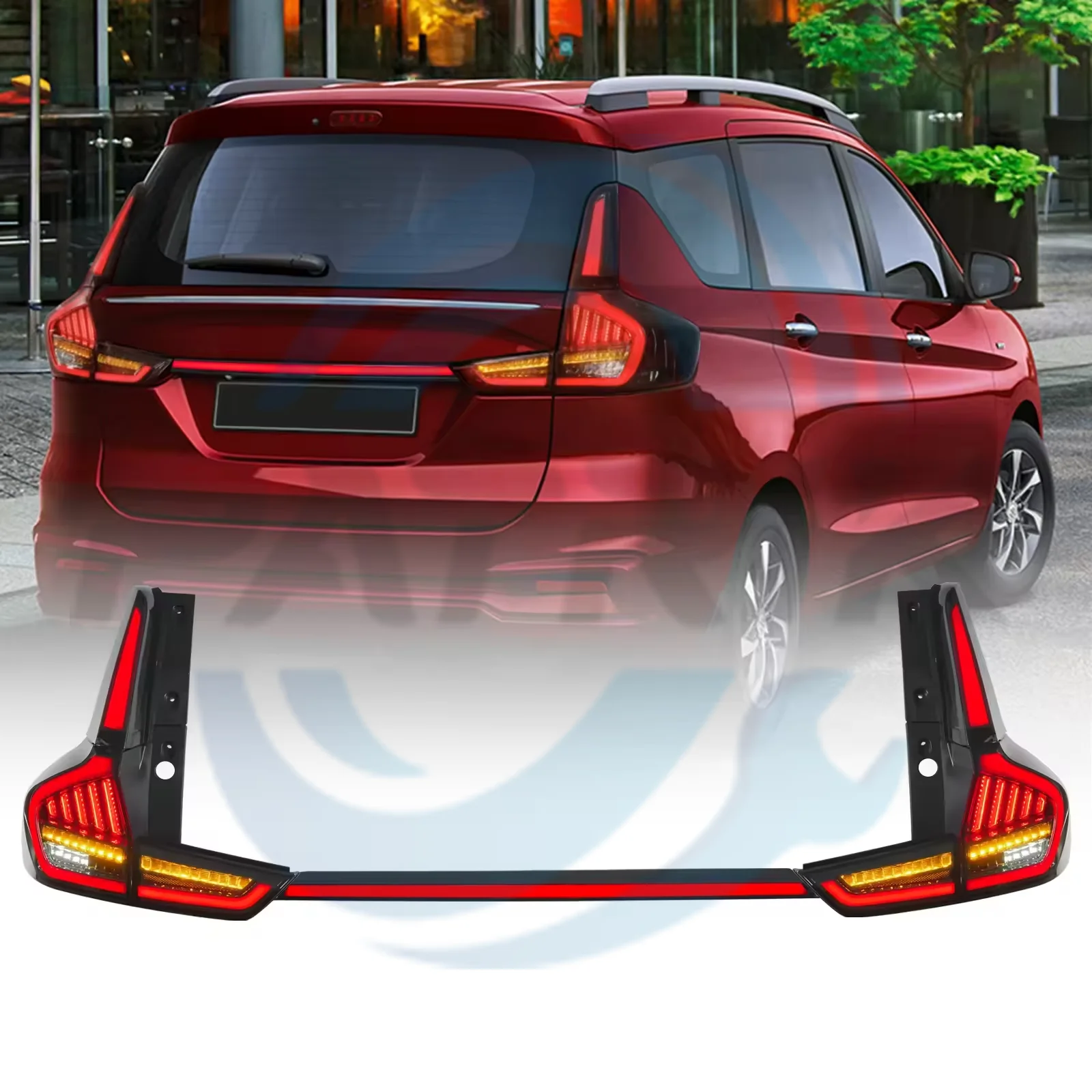 New Style Auto Car Ertiga Car LED Tail Light Rear Lamp Brake Stop Light Taillight For Suzukis Ertiga 2012-2023