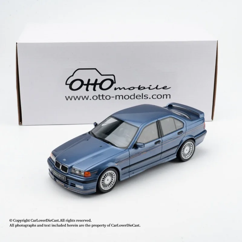 OTTO 1:18 Albinina ALPINA B6 2.8 ALPINA plastic car model adult collectible static imitation figurine boy toy holiday gift