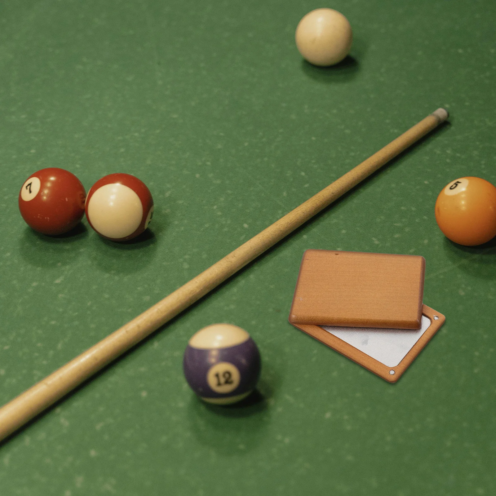 

Precision Sanding Cue Tip Shaper Wood Material Compact Lightweight Billiard Supplies Maintenance Repair Tool Sanding Pads