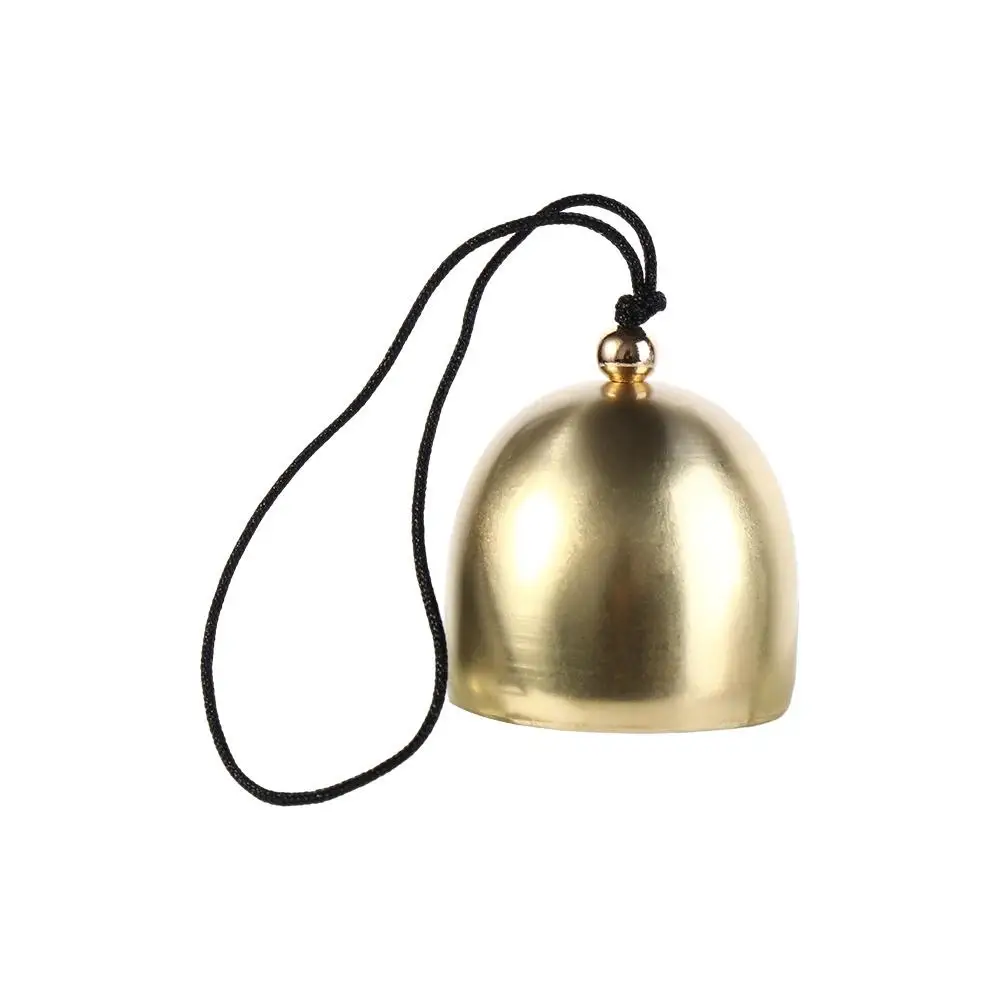 Mini Metal Brass Bells Clear Sound Loud Christmas Door Bell Thickened Mini Wind Chime Home