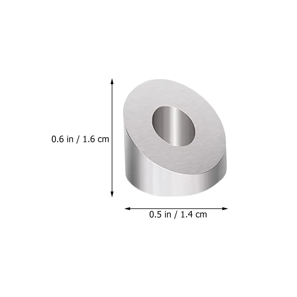 

8Pcs Cable Railing Accessories Beveled Washer High Tensile Angle Washer for Deck Stair Outdoor Indoor Cable Railing Kit