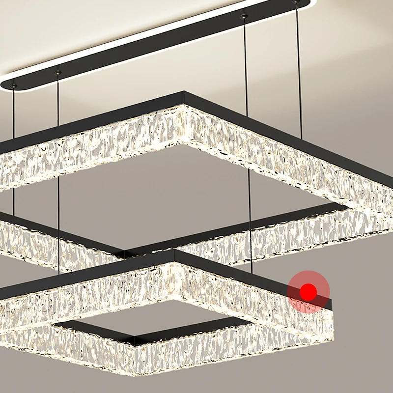 غرفة الطعام الحديثة قلادة أضواء إضاءة داخلية مصباح السقف شنقا ضوء led الثريات لغرفة المعيشة الإضاءة الداخلية #6