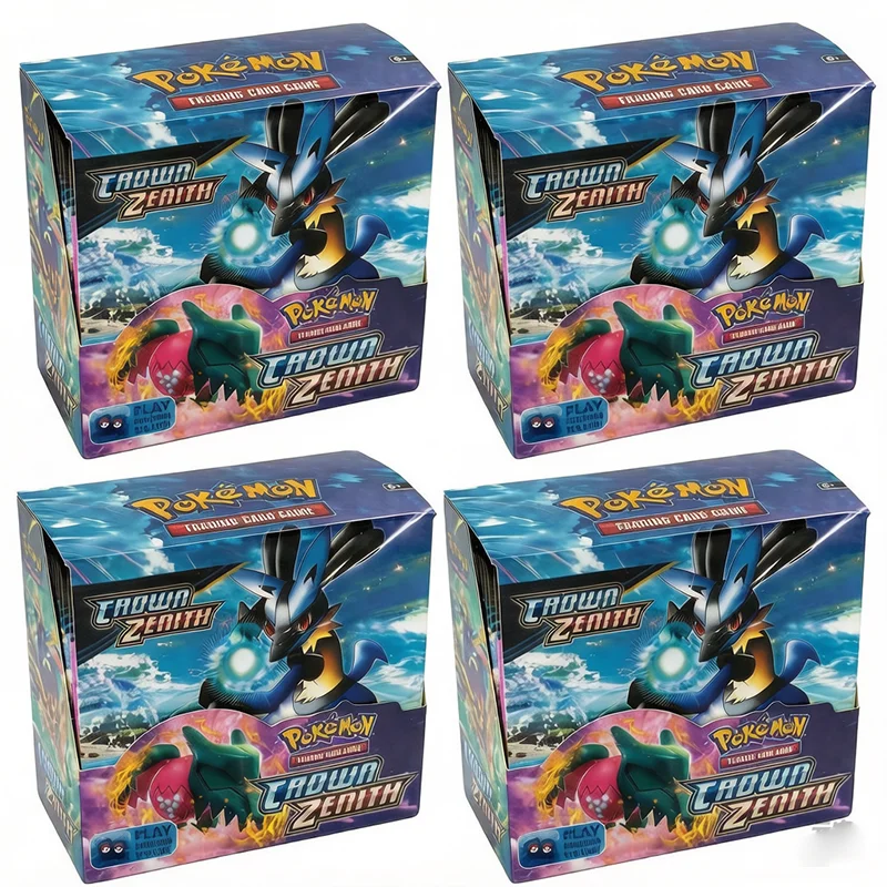 360Pcs  CROWN ZENITH Scarlet Violet Prismatic Evolutions English Booster Battle Transaction Card Pokemonnd