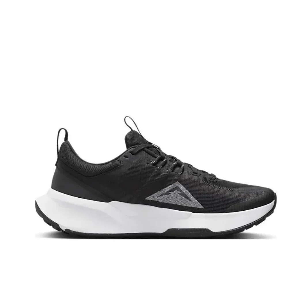 Nike New JUNIPER TRAIL 2 Men's Off-Road Professional Step Shoes Lightweight Breathable Athletic Shoes Black and White Colors