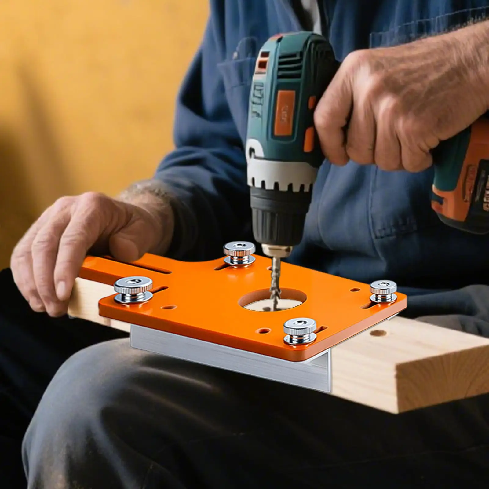 Plantilla de esquina del enrutador, plantillas de enrutamiento de radio de esquina de precisión, tablero ajustable, guía de herramienta de ranurado de arco para carpintería hecha a mano