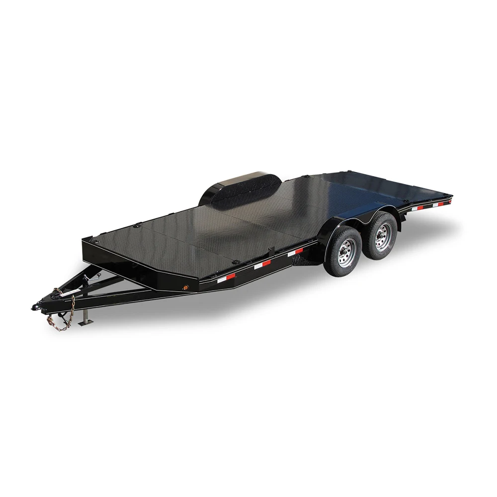 750kg galvanized trailer small incline deck car trailer