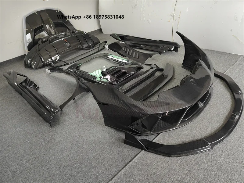 For Huracan Body Kit LP610 LP580 All Carbon Fiber Performante Design Full Body Kit with Exhatust