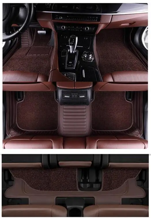 

High quality, Custom full set car floor mats for Mercedes Benz GLB 35 AMG 2025-2020 7 seats double layers carpets for GLB35 2024