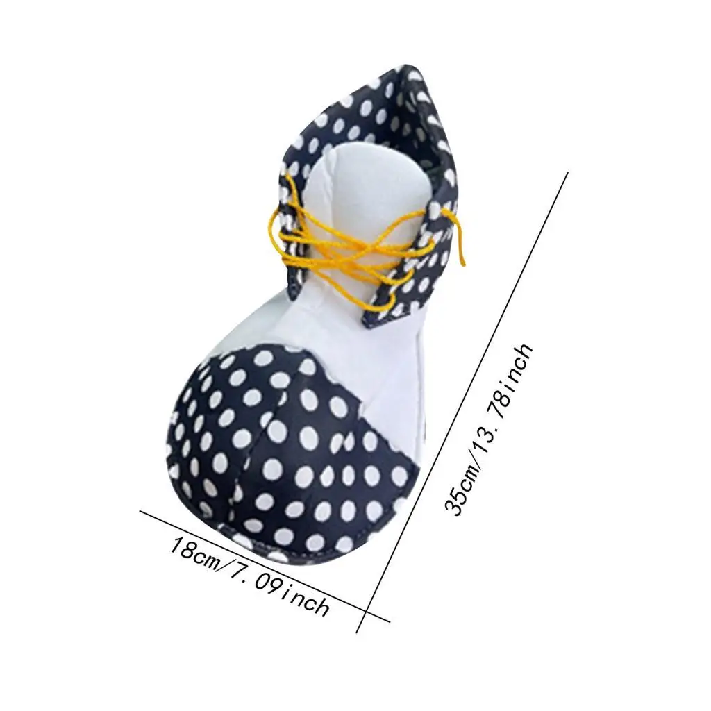 أحذية الهالوين التنكرية للمهرج، دعائم تنكرية لمستلزمات الحفلات التنكرية