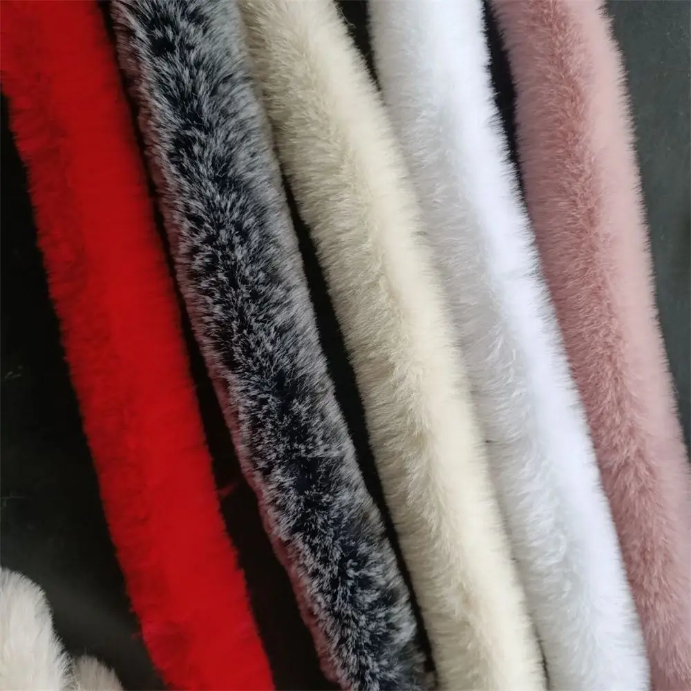 

Scarf Trimming Ribbon Furry Fluffy Faux Rabbit Fur 100cm Fur Tape Furry Ribbon