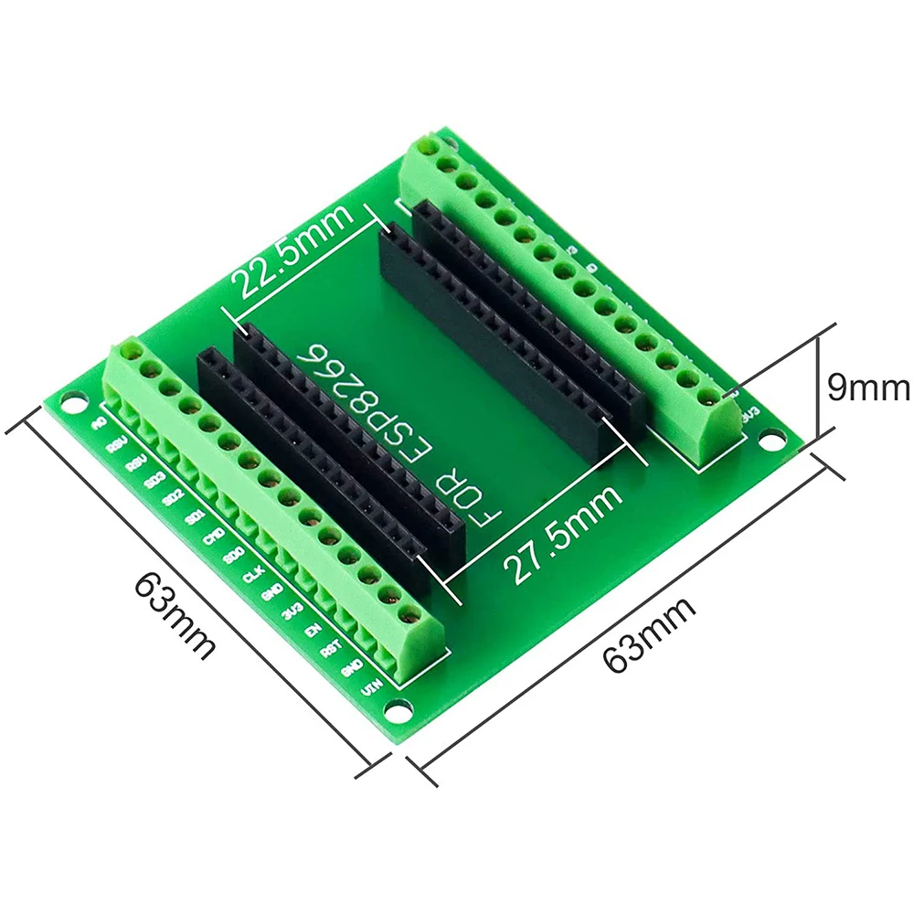 38Pin ESP32 Breakout Board for ESP32 Development Board 2.4 GHz Wifi Dual Core for Arduino GPIO 1 into 2 for MCU Board ESP8266