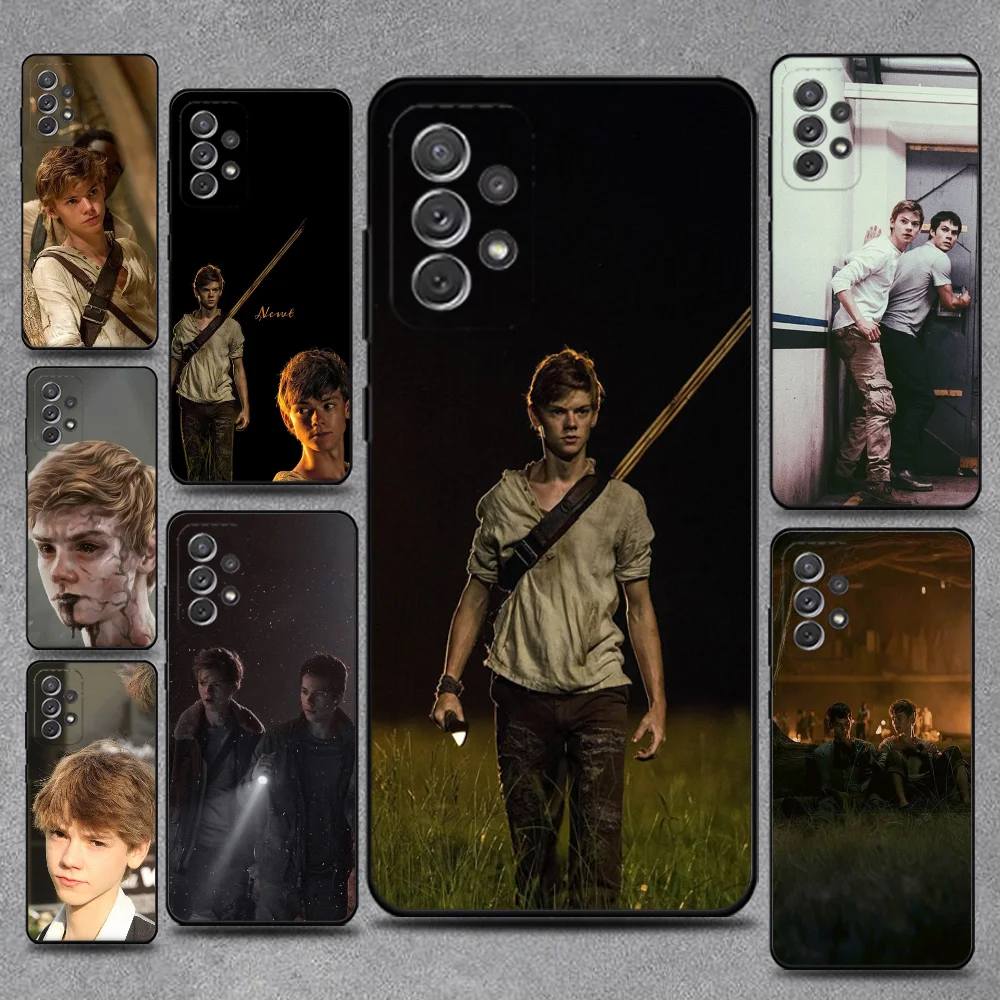 

M-Maze R-Runner Newt Phone Case For Samsung S25,S24,S21,S22,S23,S30,Ultra,S20,Plus,Fe,Lite,Note,10,9,5G Black Cover