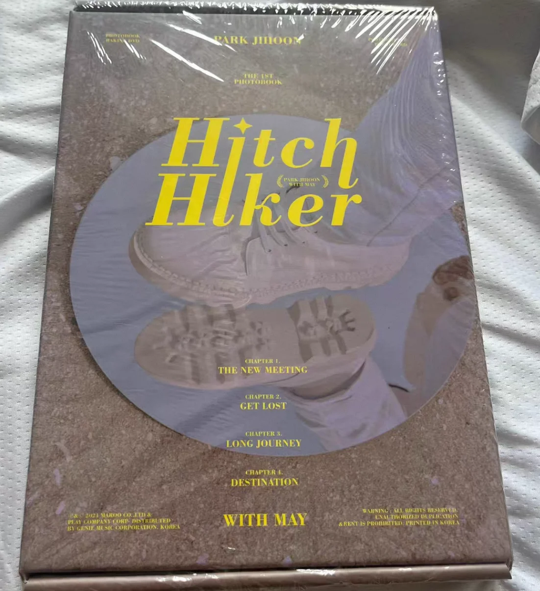 박지훈 PARK JI HOON Photobook Hitch Hiker official original