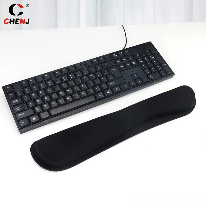 キーボードとマウスのクッション,オフィスの手首の枕,デスクトップ,コンピューター,ラップトップ,PC,ゲーム用のサポート,EVAスポンジ