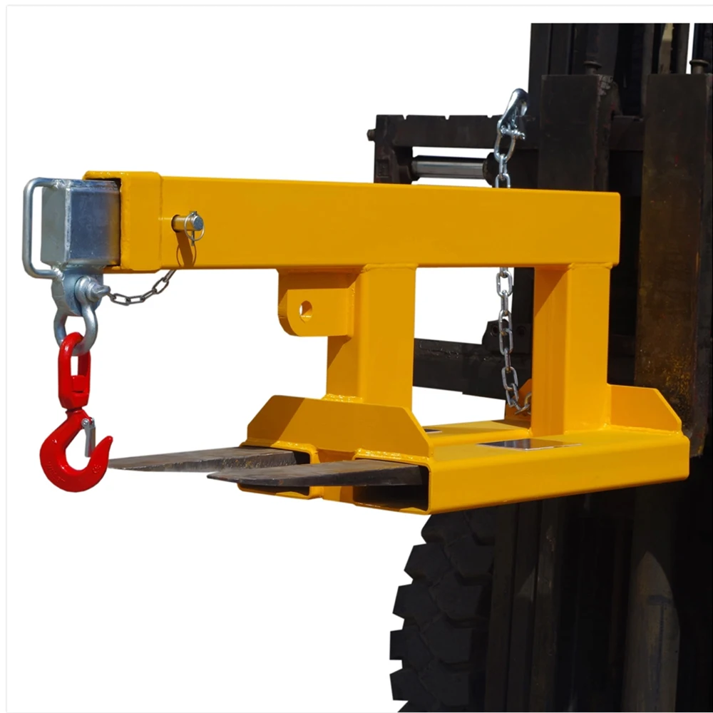 

New Factory Direct Forklift Fix Jib Short/Long Forklift Accessories/Attachment Forklift Boom Telescopic Mounted Jibs Boom Lift