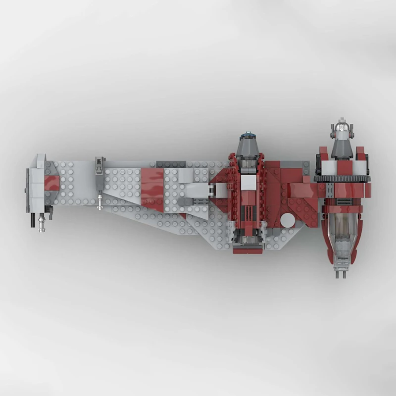 524 stücke MOC Stern teig B-Wing Mark II Starfighter Modell Flugzeug Modulare Design Bildung Modell Gebäude diy Blöcke Spielzeug geschenk