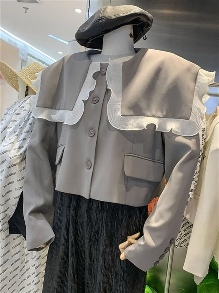 معطف Jaet للسيدات من الدانتيل للربيع 2026 Street Sle فريد من نوعه وجميل للغاية وعصري صيني