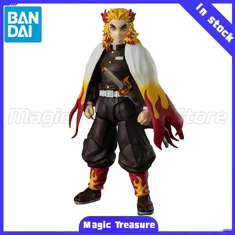 【MT】BANDAI SHF Blade of  Demon Slayer Rengoku Kyoujurou Action Figure