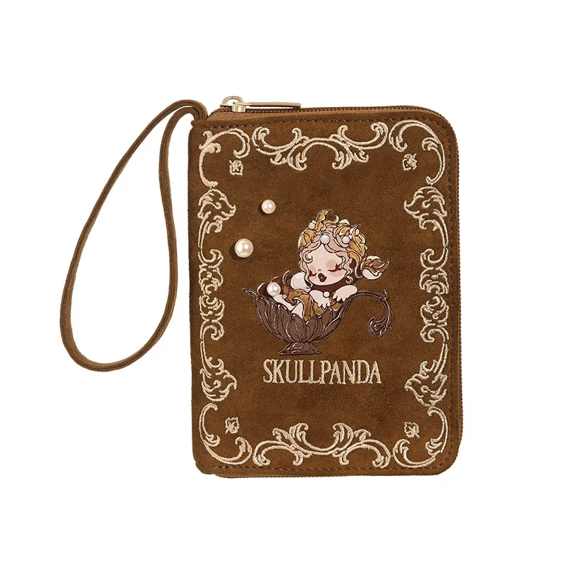 POP MART SKULLPANDA Il Partito inizia la Serie Porta Passaporto Cieco Scatola Giocattoli Kawaii Anime Action Figure Sorpresa Mistero Borsa Giocattolo