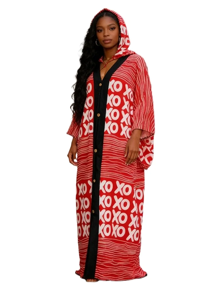 

African Dresses For Women Muslim Fashion Abayas Boubou Dashiki Ankara Outfits Evening Gown Dubai Kaftan Abaya Robe Marocaine