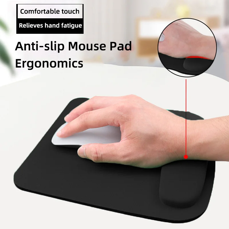 Coolcirc Computer Game Mouse Pad Large Thickened Eva Ergonomic Mousepad Wrist Pad Non-Slip Mouse Mats For Office Accessories