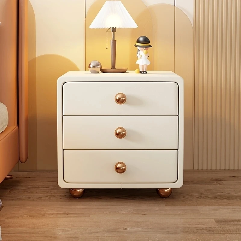 

Bedroom Nordic Nightstand Modern Bedside Storage Home Luxury Nightstands Minimalist Wood Mesa De Noche Garden Furniture Sets