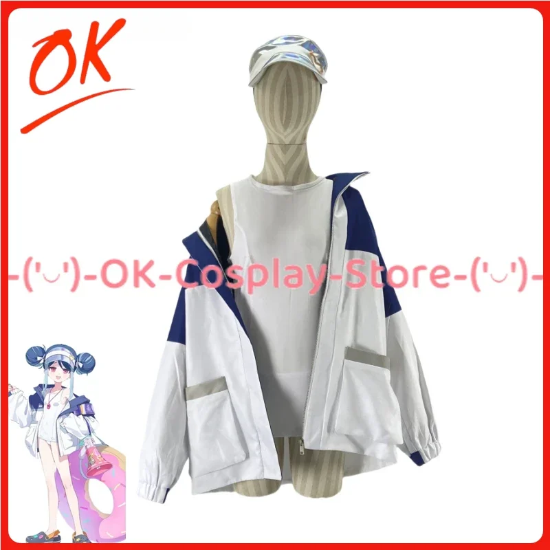 

[Customized] Nemugaki Fubuki Cosplay Costume Game Blue Archive Anime Roleplay Dress Suit Halloween Carnival Party Uniform