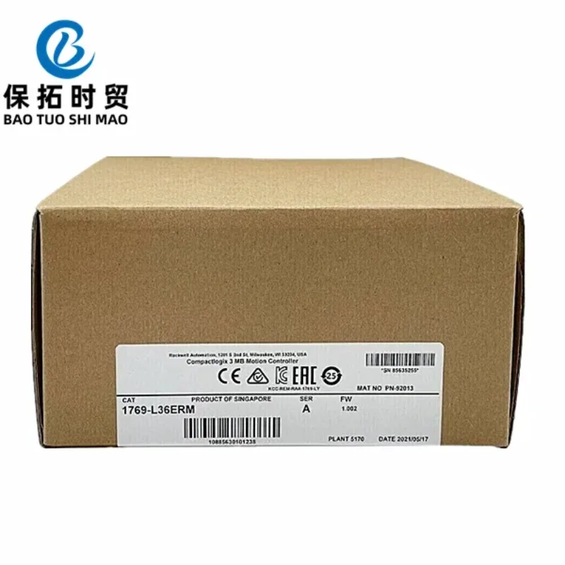 

Industrial Automation 3MB Motion Controller 1769-L36ERM 100% Brand New Original Warehousestock Plc Programming Controller