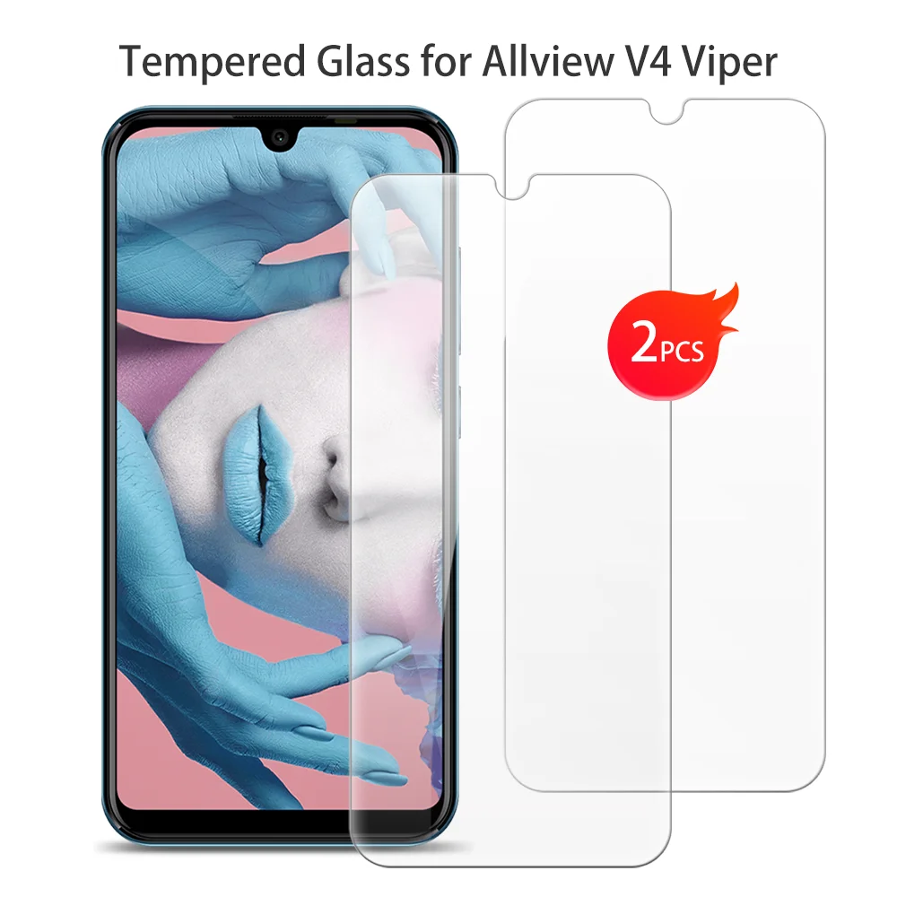 For Allview V4 Viper Tempered Glass Protective ON Allview V4 Viper 5.7 Inch Screen Protector Smart Phone Cover Film