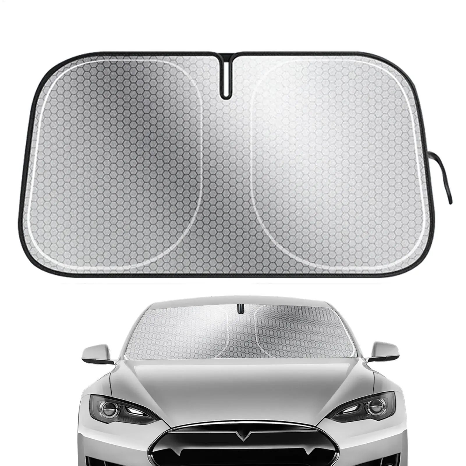 Car Windshield Sunshade Front Window Sun Protection Cover Windshield Window Shade for Vehicle Garage Parking Lot Driveway Summer