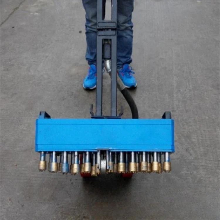 Hand push hair chisel 5 heads 7 heads 11 heads reinforced hair chisel concrete pavement hair chisel