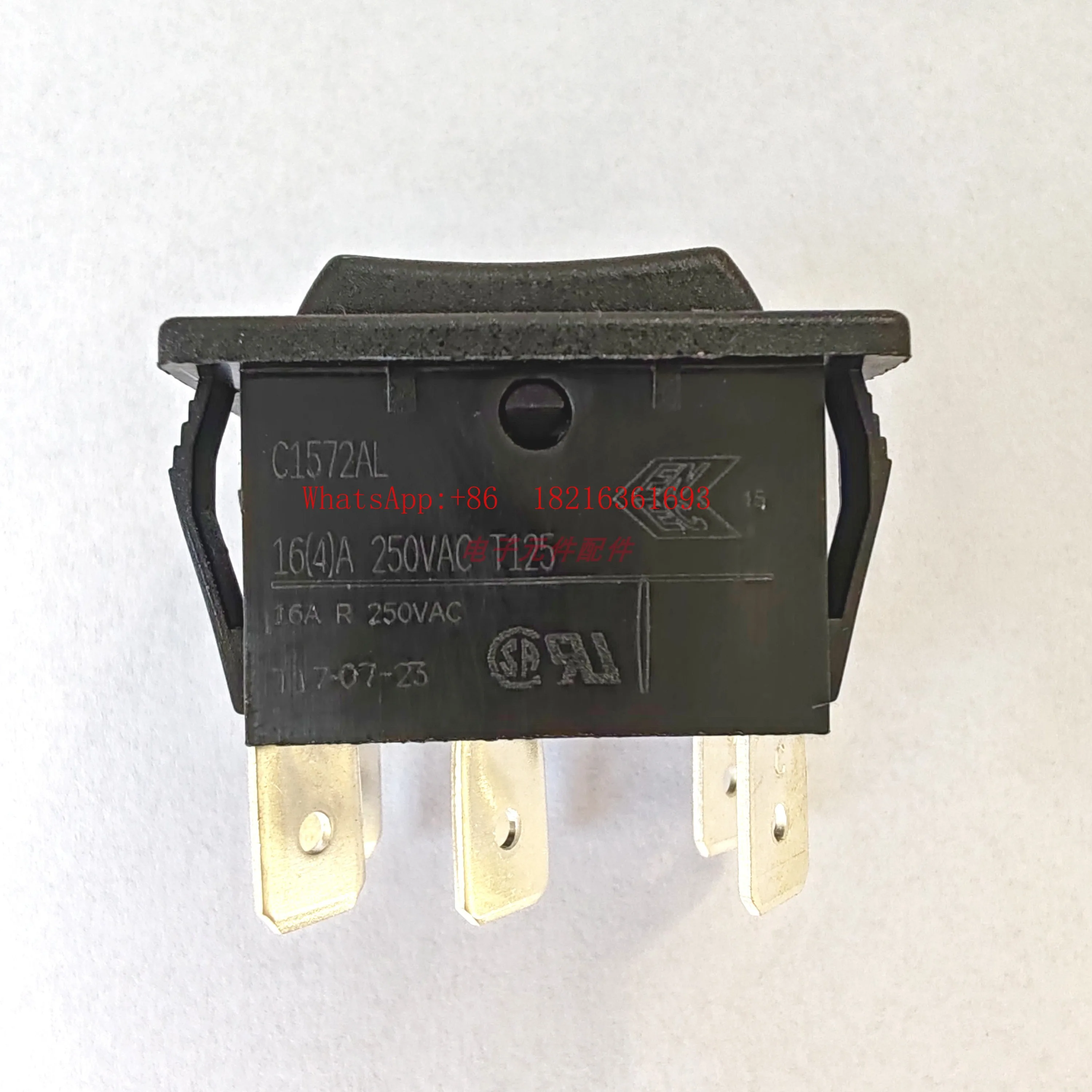 NEW   C1572AL Double Knife Double Throw Rocker Switch Accessories