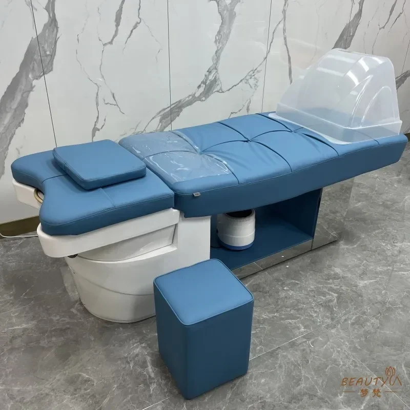 แชมพูสปาเตียง Pedicure เท้าเก้าอี้ Salons แต่งหน้ามืออาชีพญี่ปุ่นผมซักผ้า Cadeira De Salão De Beleza Cadeira De Salao