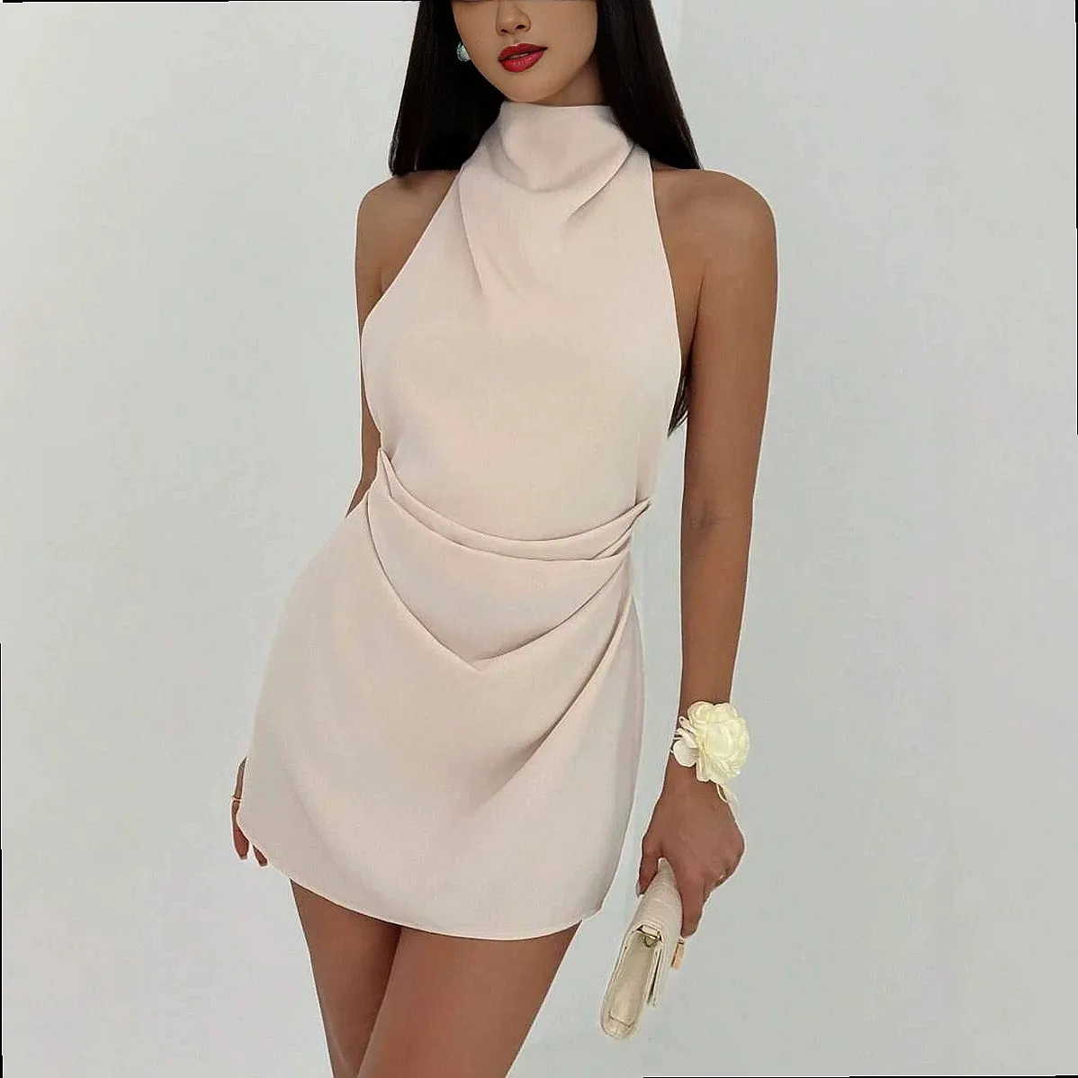 Women's Backless Bodycon Dress Summer Party Evening Dress Dresses Jumpsuit Playsuit Matching Set