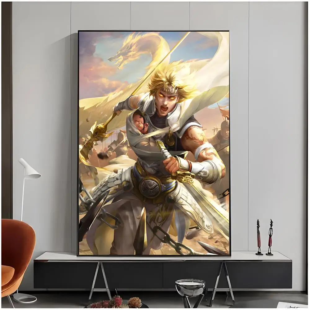board game card game Three Kingdoms Kill Poster Living Room Bedroom Decorative Print Unframed Decor