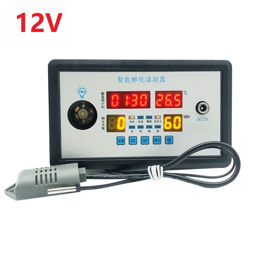 Automatic Egg For Turner For Smart Incubator Thermostat Controller For Chicken Duck Goose Poultry Hatching Temperature Humidity