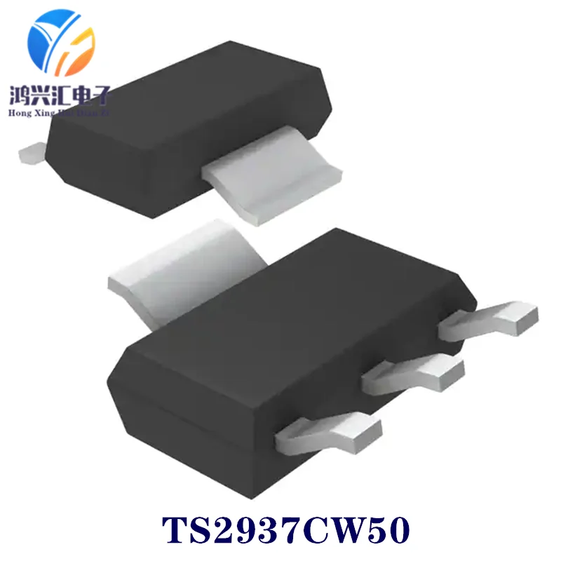 جديد/الأصلي TS2937CW50 RPG LDO منظم Pos 5V 0.5A 4-Pin(3+Tab) SOT-223 T/R #1