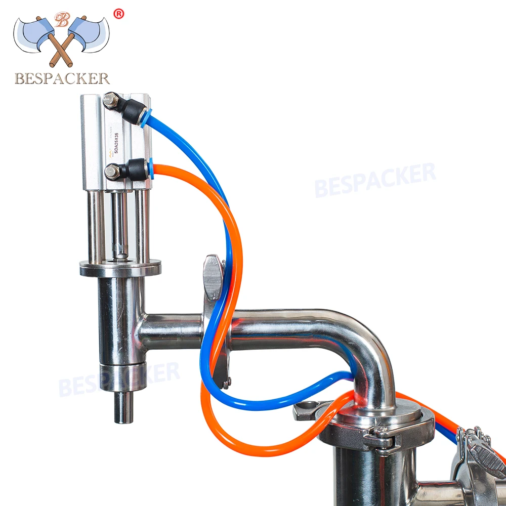 Bespacker Y1WTD Customizable  Automatic Single Head Small Filling Machine Liquid For Juice Beverage Oil Water