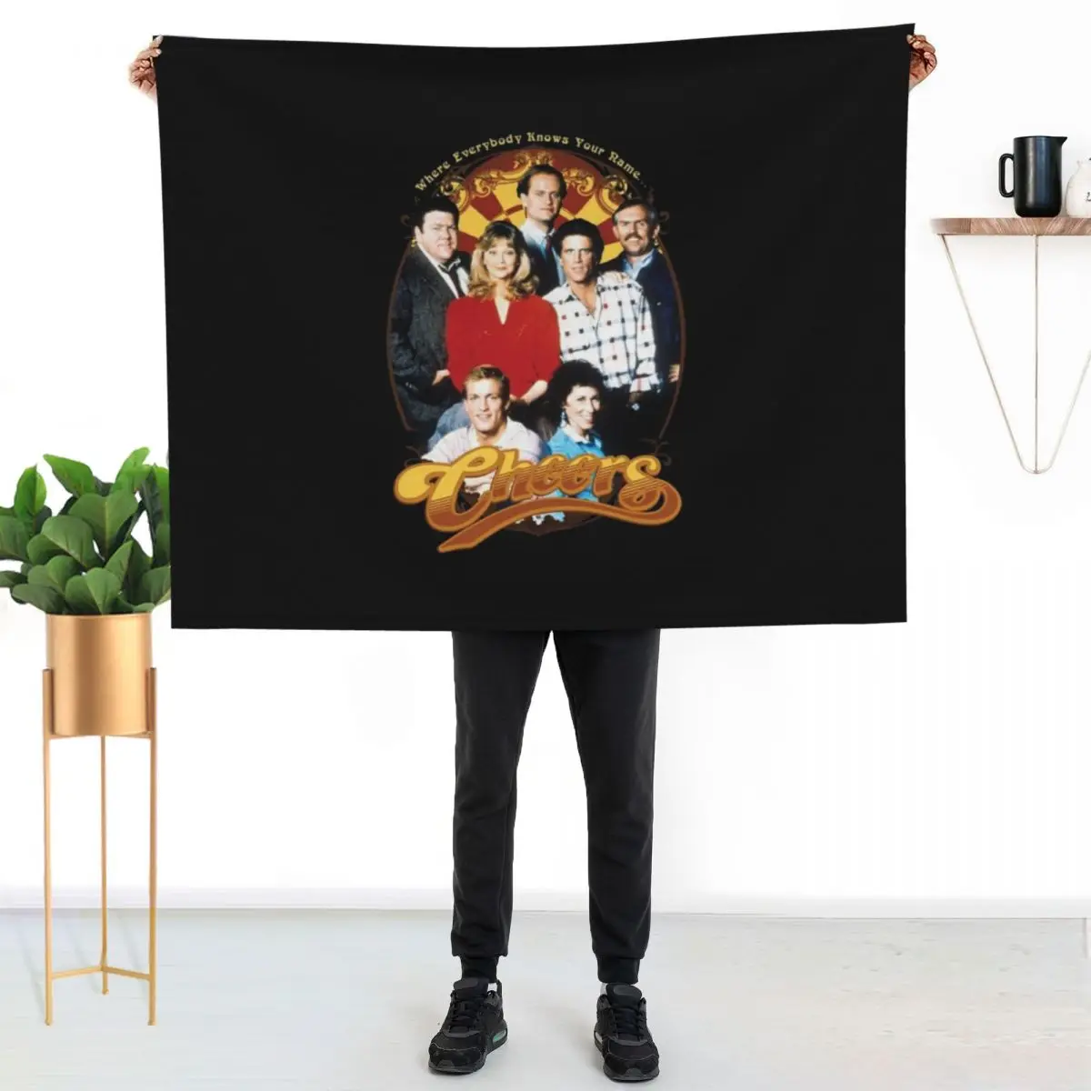 Cast Cheers cats Throw Blanket Luxury St Luxury Throw Decorative Sofas Giant Sofa Hairys Blankets For Baby Blankets